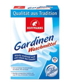 Hoffmanns Gardinenwaschmittel – Starkes Fleckenentferner für strahlendes Weiß und frischen Duft – 1 x 660 g Hoffmanns