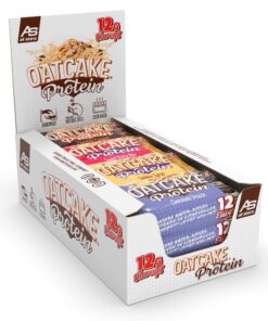 All Stars Oatcake Protein Bar Mixbox I Hochwertige Eiweiß-Riegel für Athleten I Hafer- und Müsli-Riegel mit 12g Whey-Pro