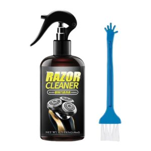 Scherkopfreiniger | Elektrorasierer Reinigungslösung 260ml | Reinigungsspray für Elektrische Rasierer | Rasierreiniger m