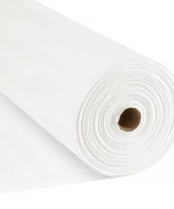 [Papiertischdecke rolle] weiße Tischdeckenrolle | Einweg Tischdecke, Vlies-Stoffähnlich | Für Geburtstage und Partys | 1