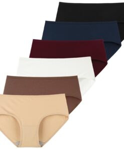 INNERSY Atmungsaktive Baumwollunterhosen für Damen | Comfortable Hipster Unterwäsche von INNERSY für Frauen | OEKO-TEX