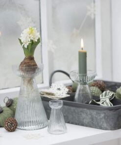 IB Laursen - Kurze Stabkerze - Olivefarben - fürs Zuhause - 1 Stück