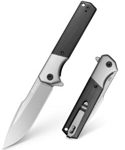 NedFoss BEAST Klappmesser - Outdoor Messer mit Klingenlänge 10cm & Liner Lock, perfekt für Sammler & Geschenke