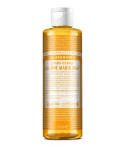 Dr. Bronner's Flüssigseife Limone/Orange 240 ml - Natrue EWG Verified Fair for Life
