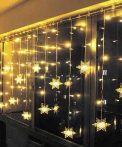 Klighten LED Lichterkette Vorhang Weihnachtsdekoration für Romantischen Winterabend | Klighten Warmweiß LED Leuchtvorha