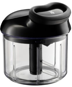 WMF Gourmet Gemüseschneider mit Seilzug 900ml - Multizerkleinerer für Gemüse, Zwiebeln, Nüsse & Obst