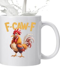330ml Hahn Keramik Becher | Perfekt für Büro-Kollegen & Frauen - Tee Kaffee Heißgetränke