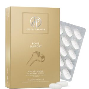 Perfect Health - Bone Support - Hohe CalciumDosierung - Mit Magnesium, Vitamin D3 & K2 (VitaMK7®) - Für starke Knochen &