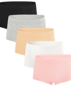 INNERSY Boxershorts Mädchen Baumwolle OEKO-TEX STANDARD 100 | INNERSY Unterwäsche Kinder 8-16 Jahre Baumwolle Schlüpfer