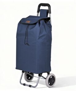 VOUNOT® Einkaufstrolley 59L klappbar 2-in-1 mit Treppensteiger