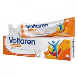 Schmerzgel VOLTAREN m. blauem Komfort-Drehverschl. 150 g für aktive Menschen im Sportartenwechsel