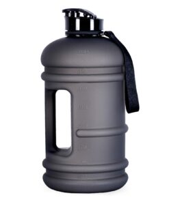 TOOFEEL 2 Liter Trinkflasche BPA frei - für Outdoor-Liebhaber und Aktivisten mit matt Schwarzesignatur