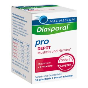 Magnesium-Diasporal® Pro DEPOT für Muskeln und Nerven - 30 Stk -ifestyle-Behebung durch Mineralzufuhr - Stress-Reduktion