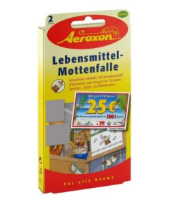 SEO Titel: AEROXON Lebensmittelmotten F2 St - Effectiver Schutz für Ihre Speisevorräte | Hochwertige Haushaltsprodukte |