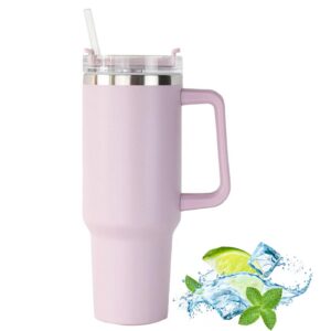 Thermobecher für Heißer und Kalter Getränke - Doppelwandig, Autobecher, 40 oz Purple