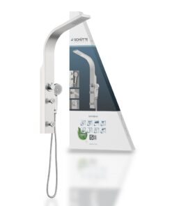 SCHÜTTE Sansibar 60085 Edelstahl Regendusche für eleganten Duschgenuss | SCHÜTTE Sansibar 60085 Edelstahl Duschpaneel o