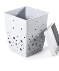 Kerafactum Besteckhalter für Spülmaschine 2-teilig BPA-frei | Kerafactum Konischer Besteckkorb abtrocknungsfriendly | K