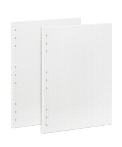 OVISEEN 90 Blatt B5 Punktpapier für Ringordner & Bullet Journaling - Umweltfreundlich und praktisch (18x25,5 cm) Punkt