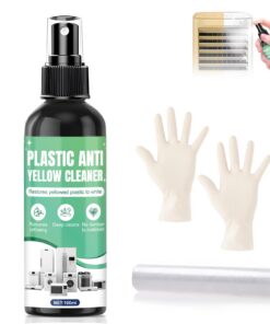 Anti Gilb Reiniger Vergilbtes Plastik Wieder Weiß, Effektiv für Klimaanlagen und Toiletten, Sanfte Reinigung, 100ml | K