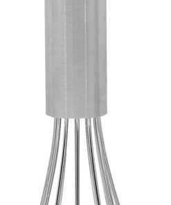 Fackelmann Schneebesen 20 cm - Robuster Rührbesen aus Edelstahl für Starkschneefall