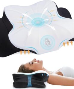 DONAMA Ergonomisches Memory Foam Nackenstützkissen für Seiten, Rücken und Bauchschläfer | DONAMA Optimale Unterstützung