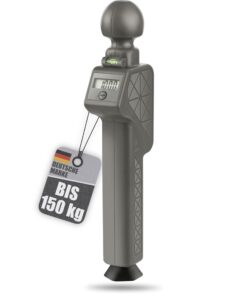 bonsport Digitale Deichselwaage (Stützlastwaage) für Wohnwagen & Anhänger – bis 150 kg (330 lb)