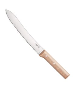 Opinel 1816 Parallele Brotmesser - Holzgesteckt, Farbvielfalt, Ideal für Wandlungsvorelaster
