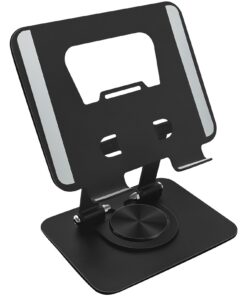 Xpieoyrm Tablet Ständer Verstellbar + iPad Ständer 360 Grad Drehbar +Portable Monitor Ständer Tablet Halter +Kompatibel