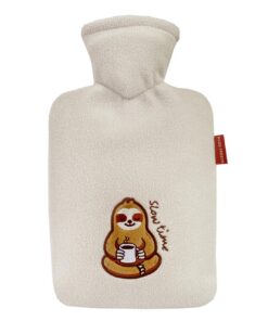 Hugo Frosch Wärmflasche Klassik – auslaufsicher & geruchsneutral – für Kinder & Erwachsene – Made in Germany – 1,8l – sl
