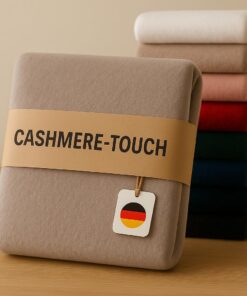 Kuscheli® warme Spannbettlaken - Jersey Fleece Biber Spannbetttuch Laken - kuschelige Winter Cashmere-Touch Plüsch Taupe