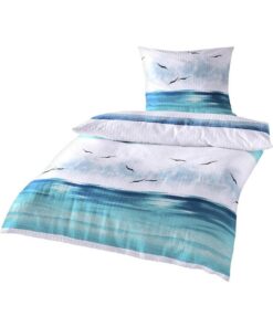 Traumschlaf luftig leichte Sommer-Bettwäsche Set Bügelfrei OEKO-TEX MADE IN GREEN