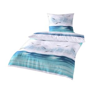 Traumschlaf luftig leichte Sommer-Bettwäsche Set Bügelfrei OEKO-TEX MADE IN GREEN