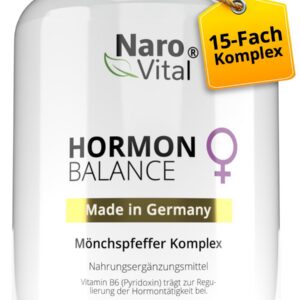 Hormon Balance Frauen Komplex Mönchspfeffer Myo Inositol Yamswurzel Menopause Vegane Kapseln | 90 Stück Agnus Castus