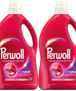 Perwoll Renew Color für farbige Wäsche intensiviert Farben und fördert Faserfestigkeit (2x52 Washings)