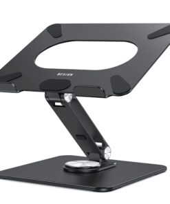 BESIGN LSX7 Laptop Ständer für 10-15.6" Laptops, 360 Grad Drehbar und verstellbar (Schwarz) | BESIGN LSX7 360 Grad Dreh