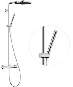 Hansgrohe Pulsify S Puro Duschsystem Thermostat Regendusche.Chrome 260mm 24222000