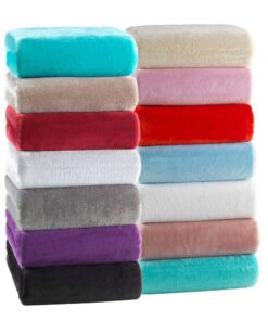 MALIKA® Premium warme Spannbettlaken Cashmere-Touch für Winter |MALIKA® Schone und warme Spannbettlaken 140-160 x 200 cm