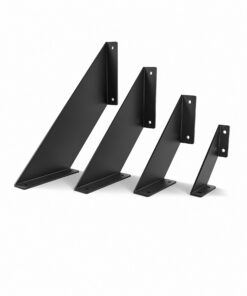 HEVVA Regalhalter 15 cm | LICHTENBERG | Raumspargend für Bücher und Ausstellungsstücke |Perfect für Büros und Wohnzimmer