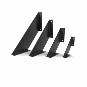 HEVVA Regalhalter 15 cm | LICHTENBERG | Raumspargend für Bücher und Ausstellungsstücke |Perfect für Büros und Wohnzimmer