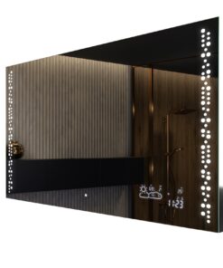 FORAM Badspiegel mit Beleuchtung - Led Spiegel Bad - Modernes Design - Badezimmerspiegel Nach Maß - 120x70 - Individuell