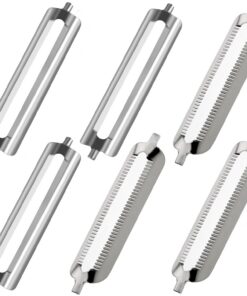 6er Set Sparschäler Ersatzklingen - Scharfe Klingen für Vegetable Peeler, Spargelschäler & Kartoffelschäler