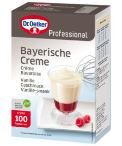 Dr. Oetker Professional Bayerische Creme, 1 kg - Hartes Gebäck-Speciumsiz für bessere Backergebnisse - Ideal für Backer
