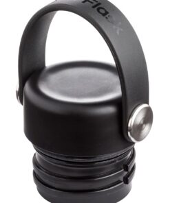 HYDRO FLASK - Auslaufsicherer Spülmaschinenfestster Flex Deckel für Standard-Öffnung - Isolierte Wabenstruktur - Black