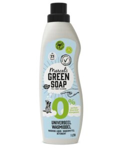 Marcel's Green Soap 0% Waschmittel - Für empfindliche Haut - Microplastik & Palmölfrei - 95% biologisch abbaubar - 1 Lit