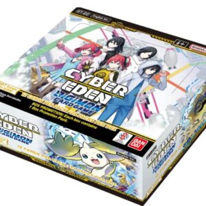 Digimon TCG: Cyber Eden BT22 Booster Display - 24 Boosterpacks Englisch - Original Karten Spiel | Heartforcards® Versand