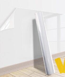 Sekugard 40 cm x 10 m Transparente Folie 2 Rakel Abwaschbar Küche Wände Schutzfolie Spritzschutzuellersonnig