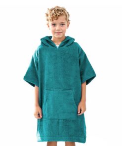 DiaryLook Kinder Kapuzen Badeponcho Saugfähig für Jungen & Mädchen 11-14 Jahre - Ideal für Strand Schwimmen Surfen