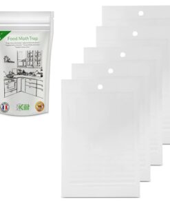KALIGEN® Lebensmittel-Mottenfallen - Effektiv und sicher für die Küche - Pheromonen-Klebefallen (5 Stück) KALIGEN® Ung
