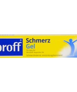 PROFF Schmerzgel 50 mg/g - Wirbelsäulenarschlawe - Rückenschmerzen - Effektiv gegen Schmerzen - 50 g