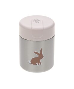 LÄSSIG Thermo Warmhaltebox für Baby und Kinder - Brei & Snacks aus laufsicher produziertem Edelstahl 315 ml - Little For